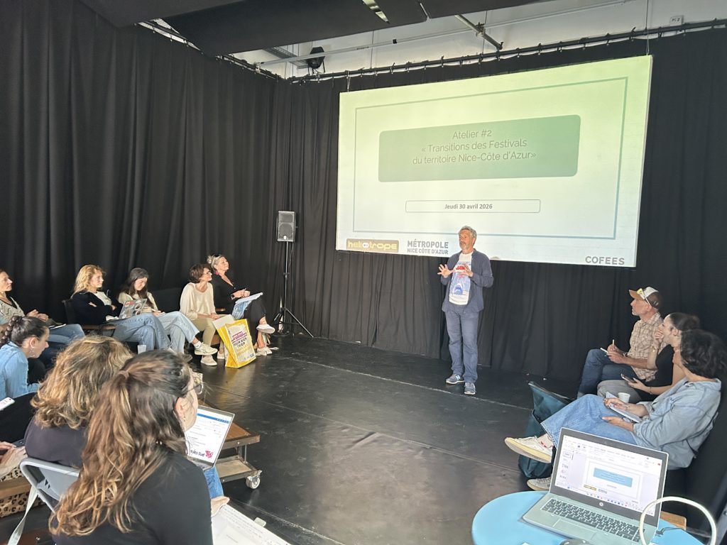 Atelier 2 “Transition des festivals du territoire Nice-Côte d’Azur”